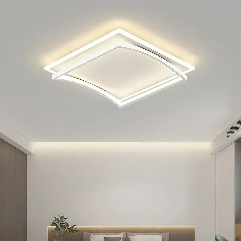 Élégant plafonnier LED moderne nordique