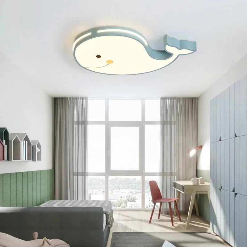 Luminaire chambre bébé baleine 