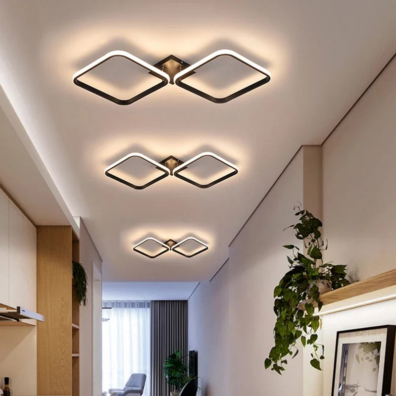 Lustre LED Design Intérieur Moderne