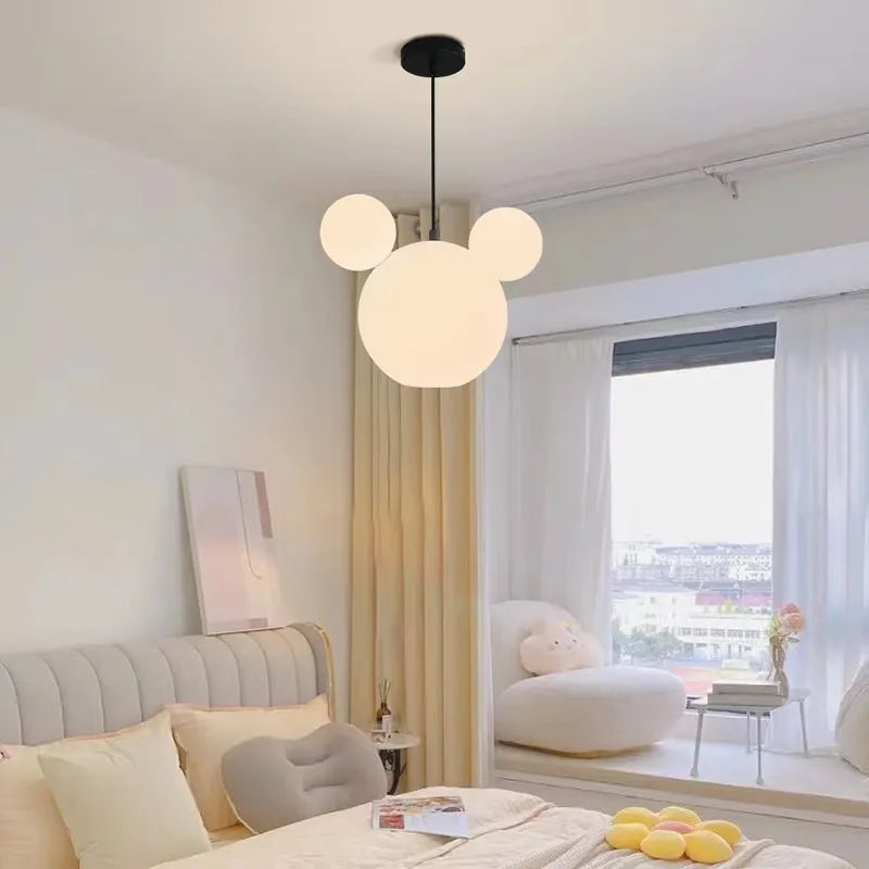 lustre mickey créatif et mignon pour enfants