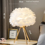 Lampe de chevet Plumes Douce