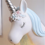 Applique murale licorne