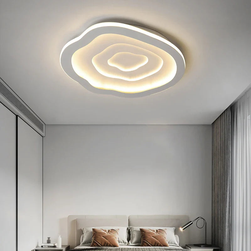 Lustre LED moderne graphique suspendu