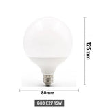 AMPOULE LED À ÉCONOMIE D’ÉNERGIE E27 G80