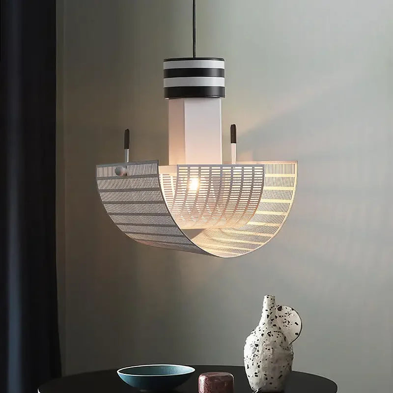 Lustre LED Contemporain Élégant