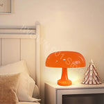 Lampe de chevet Vintage Champignon Orange