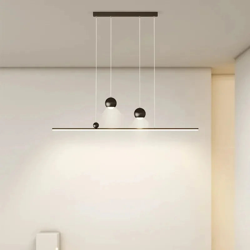 Lustre suspendu contemporain pour salon