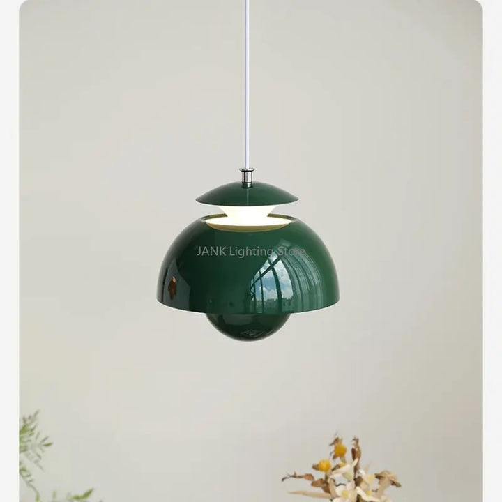 Danish Design Flower Bud Modern Simple Pendant Light Restaurant Children's Room Bedside Nordic Chandelier Home LED Lamps