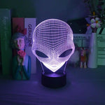 Lampe de chevet 3D Tactile Extraterrestre