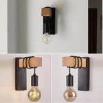 Lampe de chevet Murale Industrielle Forme