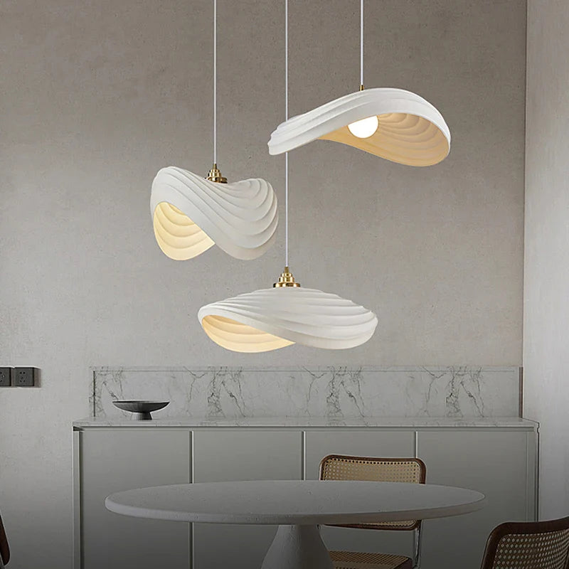 lustre style wabi sabi nordique led pour décoration maison