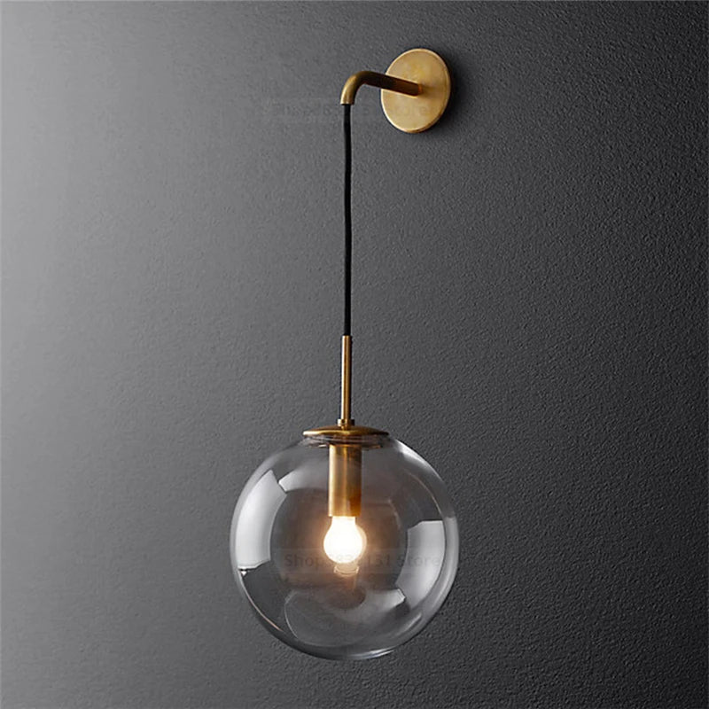 Luminaire boule chambre 