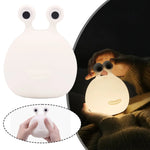 Lampe de chevet Limace Rechargeable en Silicone pour Enfants