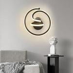 Lampe de chevet Murale Minimaliste Noir & Or