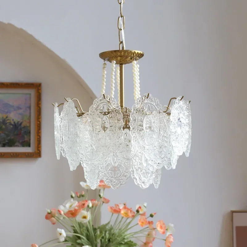 Lustre moderne lumineux pour ambiance raffinée