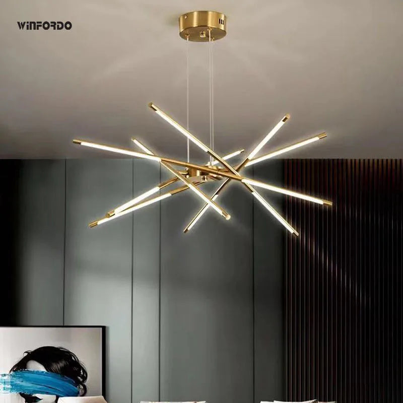 Lustre moderne lumineux Winfordo élégant