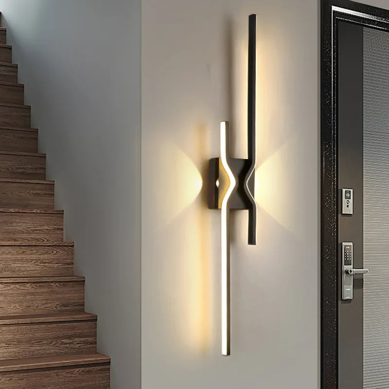 Applique murale LED moderne pour décoration intérieure élégante