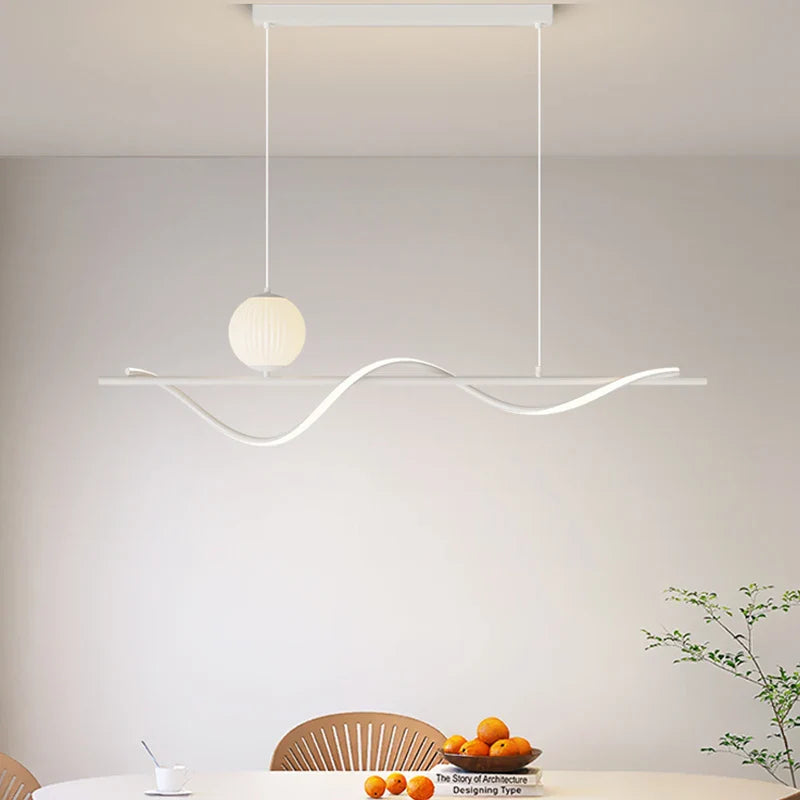 Lustre LED design moderne suspendu