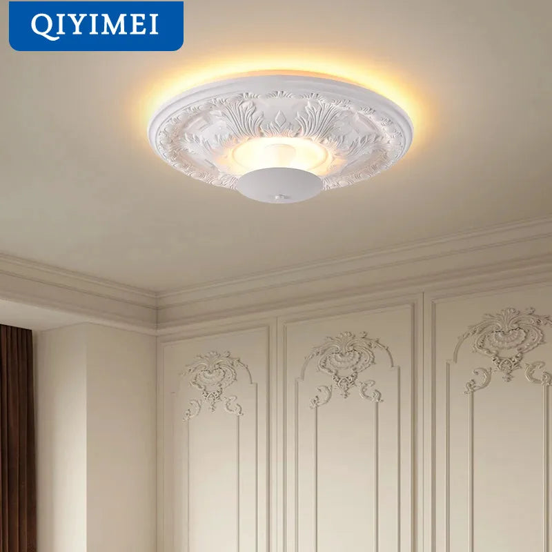 Lustre LED moderne et chaleureux