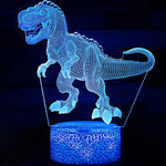 Lampe de chevet USB 3D Dinosaures