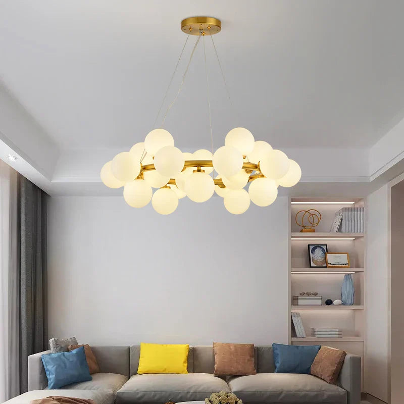 Lustre Nordique Moderne Transparent