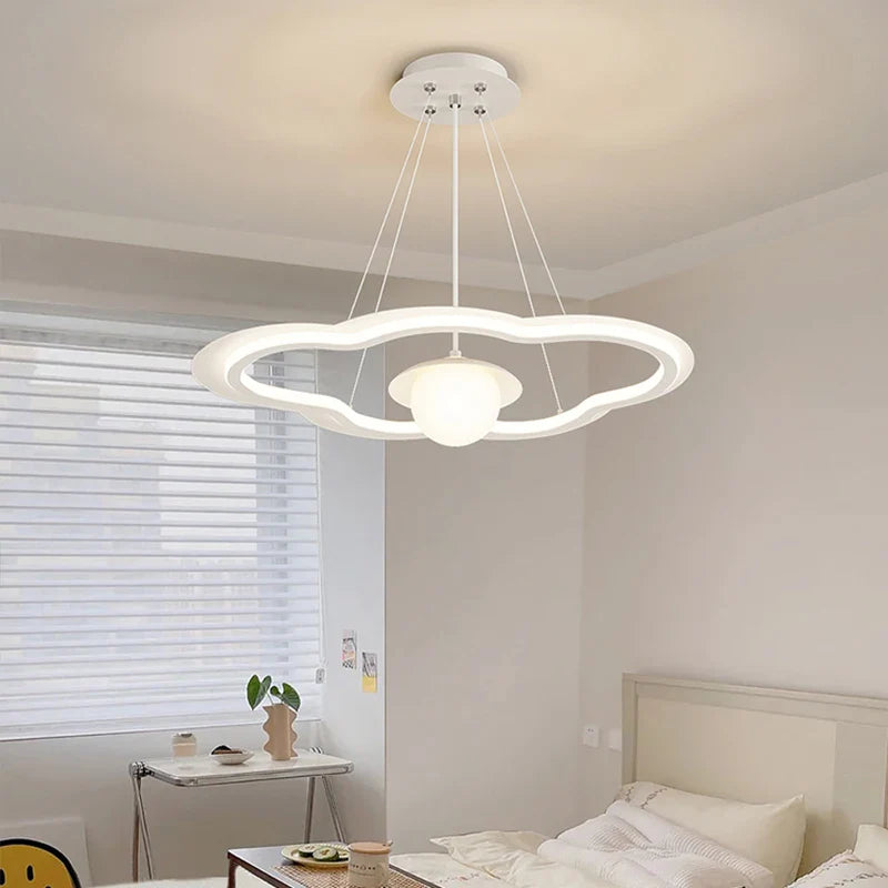 Lustre LED Nuageux Chambre