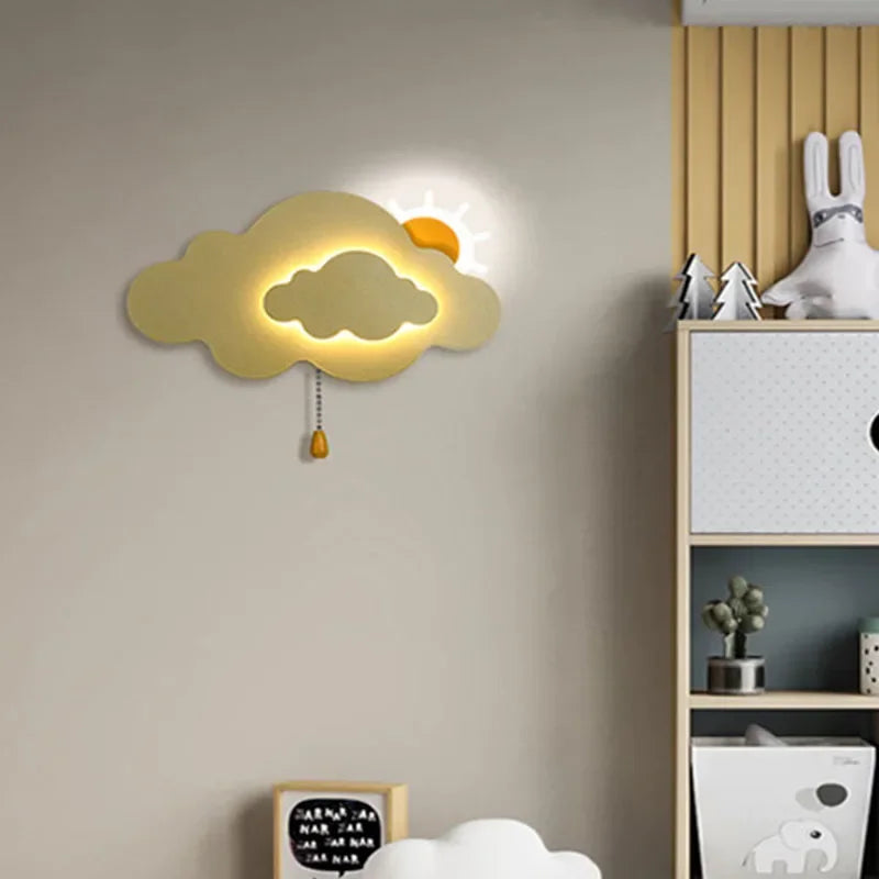 Applique Murale Avec Fil Pour Chambre D'Enfant