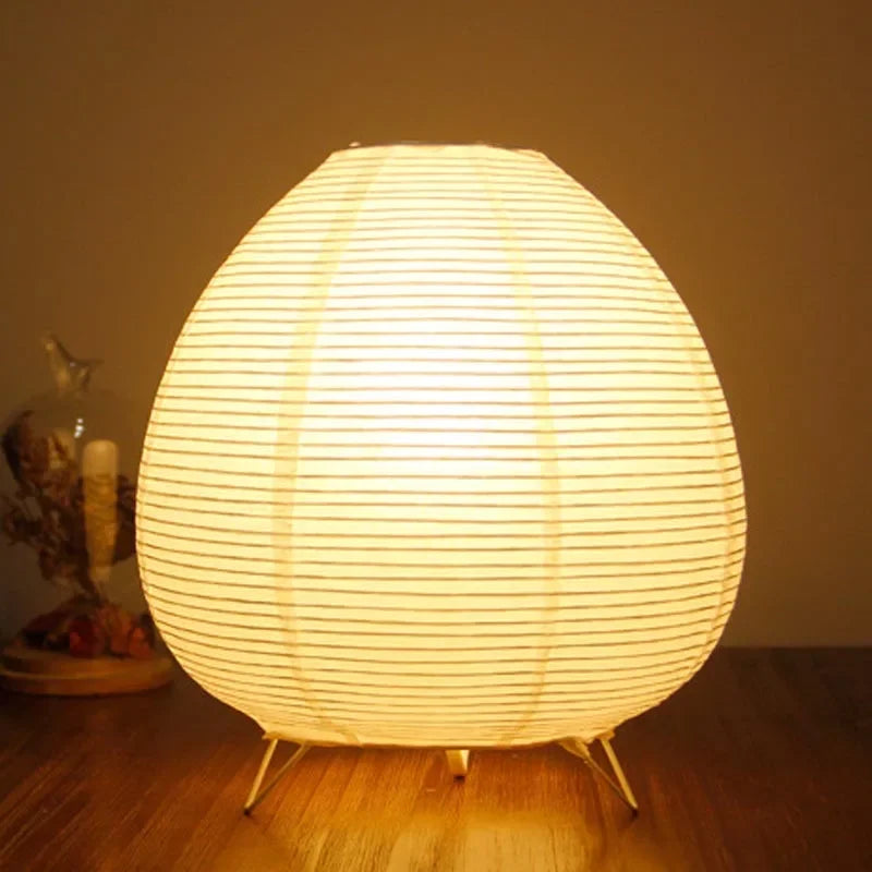 Lampe de chevet Sphère Japonaise en Papier Akari