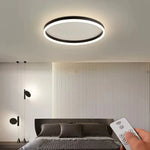 Plafonnier LED Circulaire au Design Nordique Minimaliste