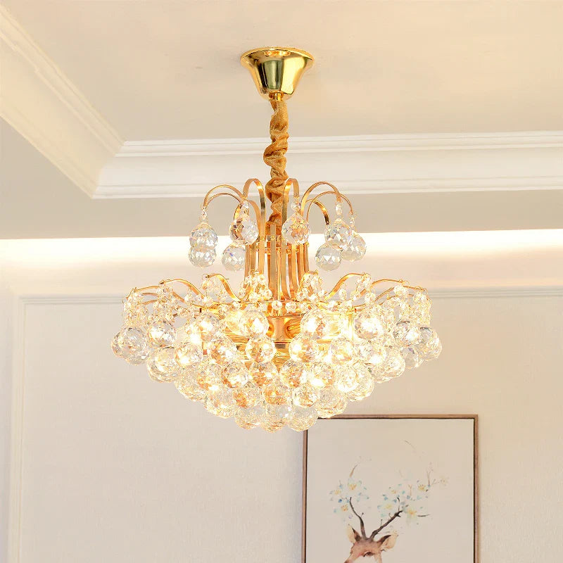 lustre en cristal moderne pour intérieur design et élégant