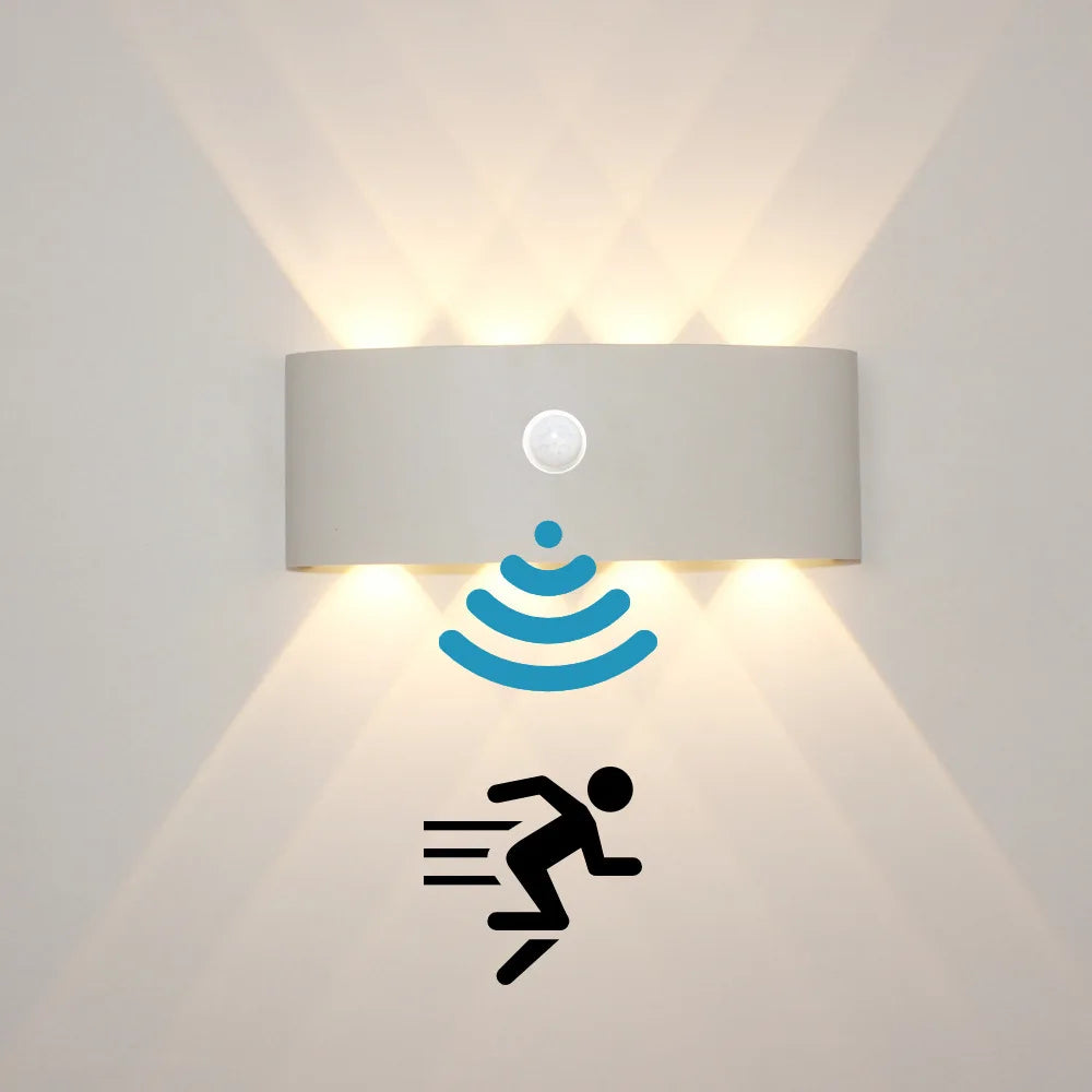 Détecteur de mouvement pour couloir luminaire