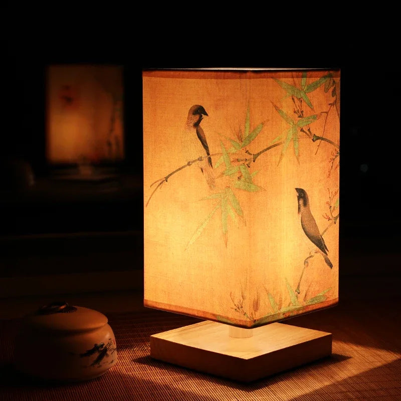 Lampe de chevet Japonaise Originale