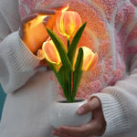 Lampe de Chevet Fleur LED Tulipe