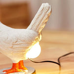 Lampe de Chevet Poule Originale LED Tactile