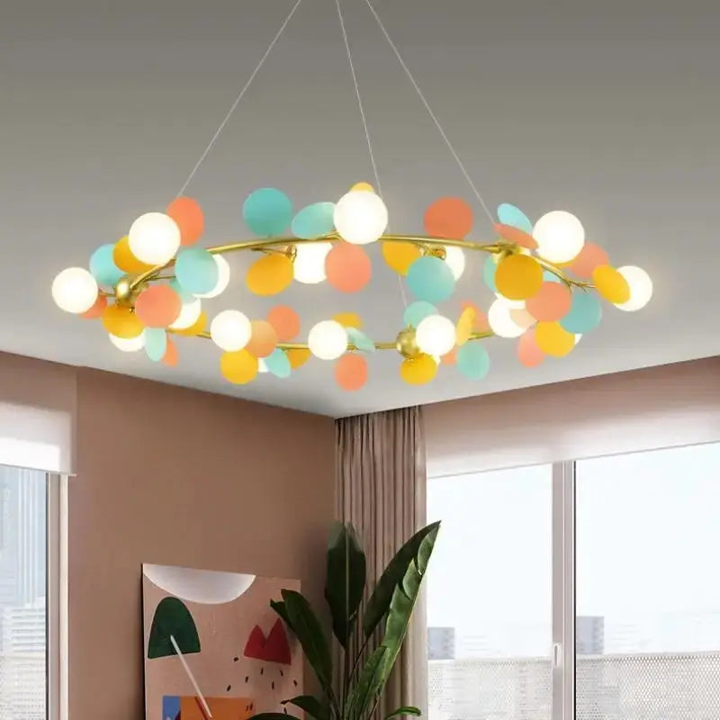 Lustre moderne élégant lumineux contemporain