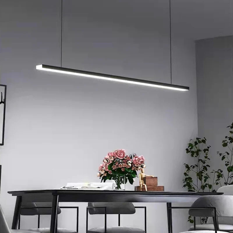 Lustre design cuivre minimaliste LED