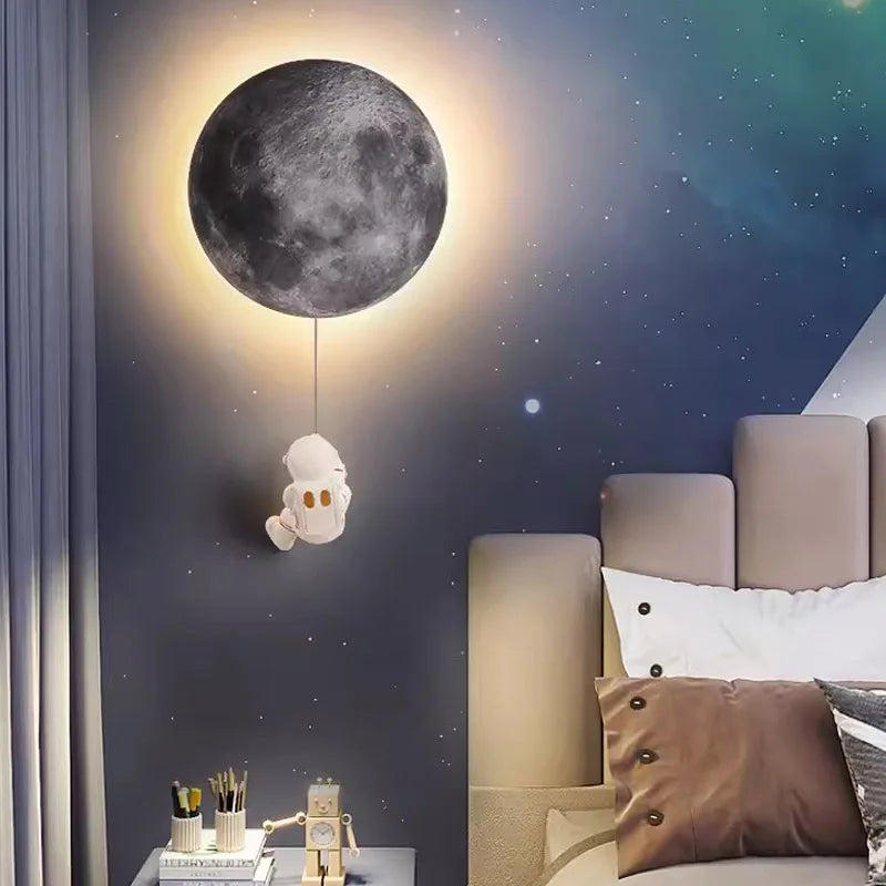 Applique Murale Enfant Lune