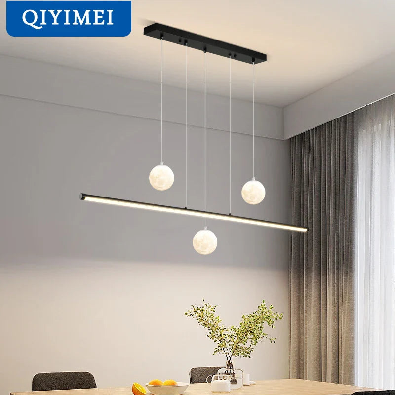 Lustre Qiyimei LED design moderne