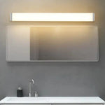 Applique Murale LED Argentée pour Salle de Bain