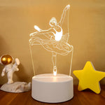 Lampe de chevet 3D LED Musicale