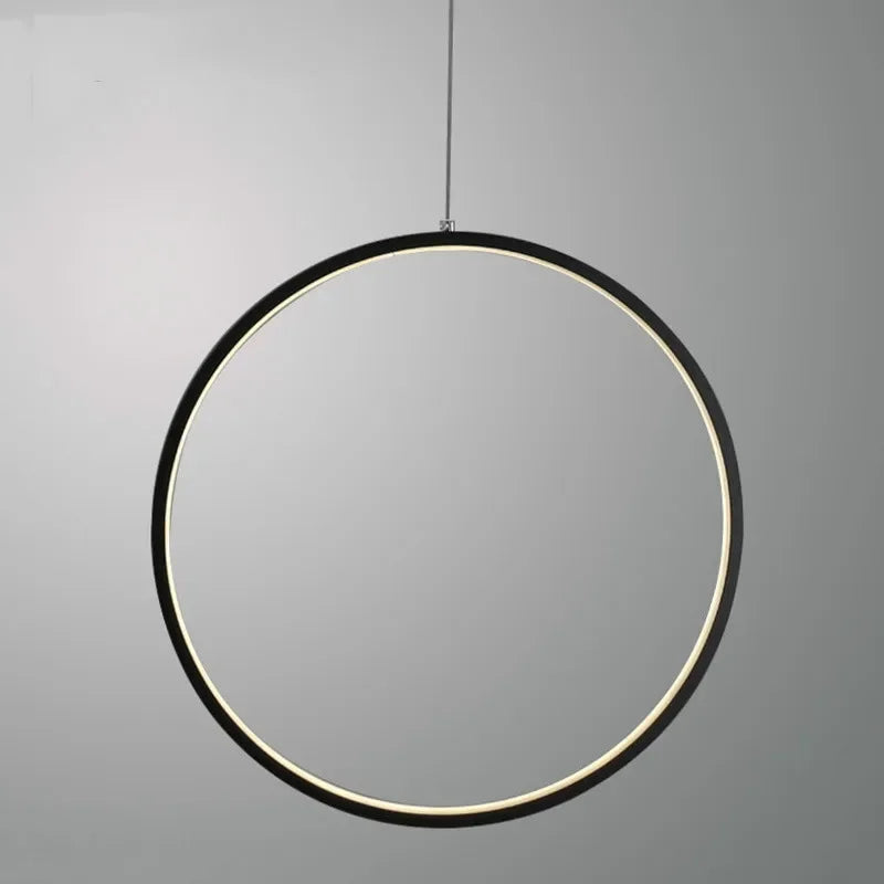 Suspension design métal contemporain