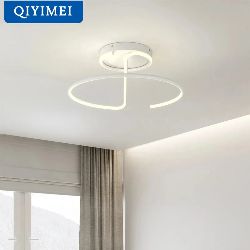 Lustre LED Rond Moderne Lumineux