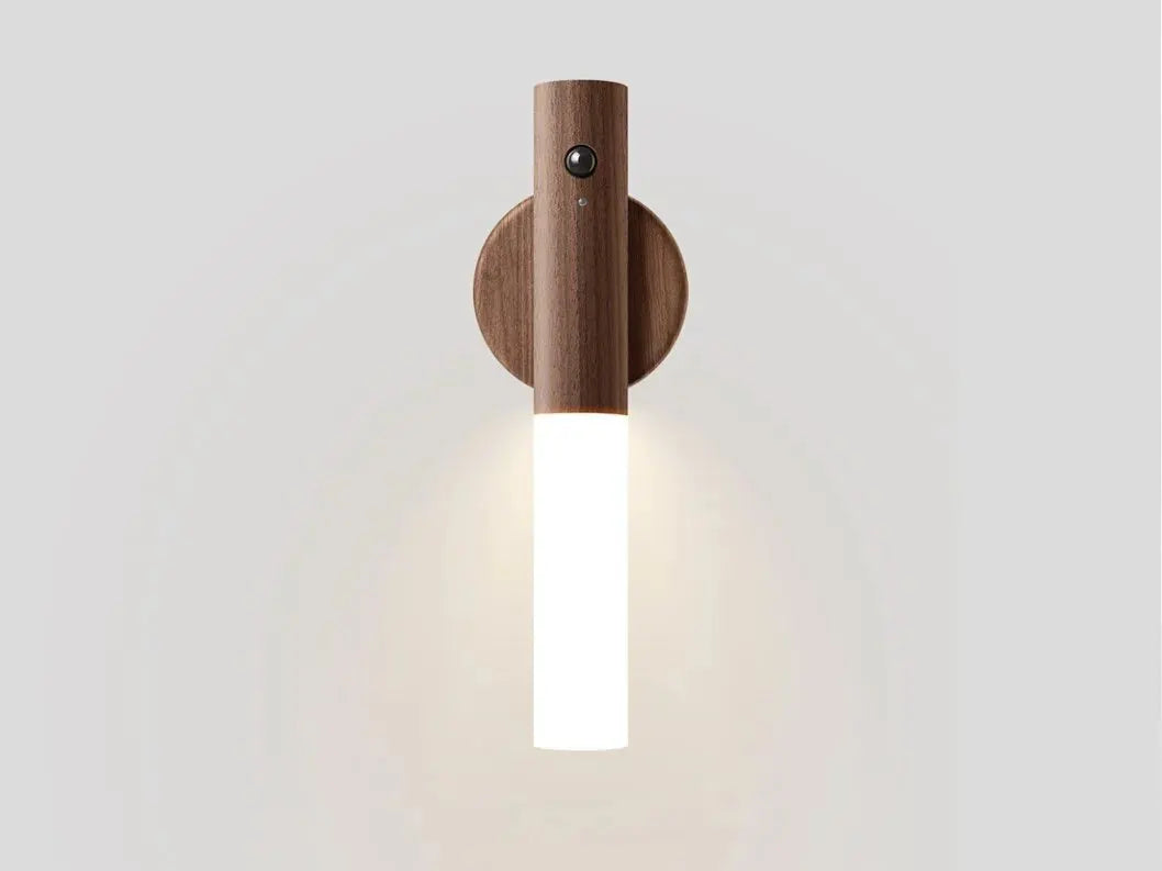 Lampe de chevet Murale Moderne Bois Bâton