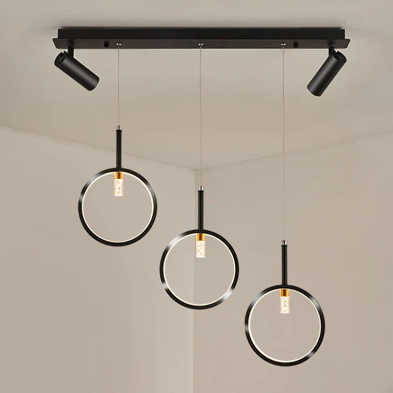 lustre led décoratif pour intérieur éclairage plafond