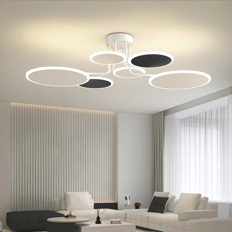 Lustre acrylique design moderne brillant