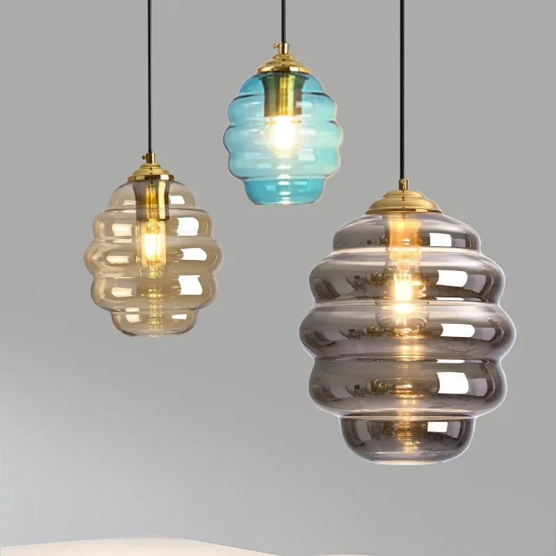 Lustre moderne design lumineux élégant