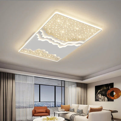 Plafonnier étoilé LED à éclairage modulable