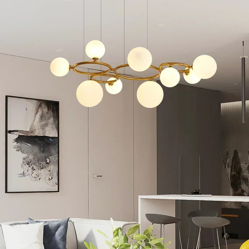 lustre design post-moderne minimaliste pour intérieur contemporain