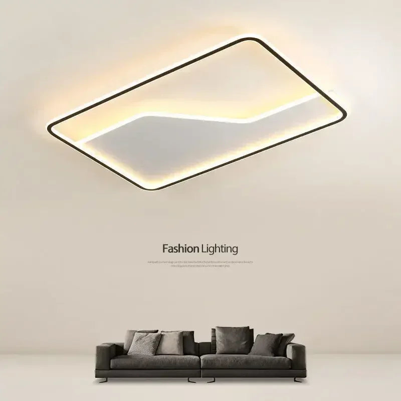 Plafonnier LED moderne élégant lumineux