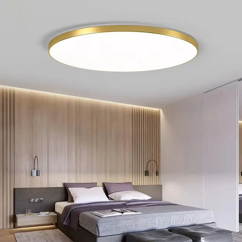 Plafonnier LED design moderne intérieur